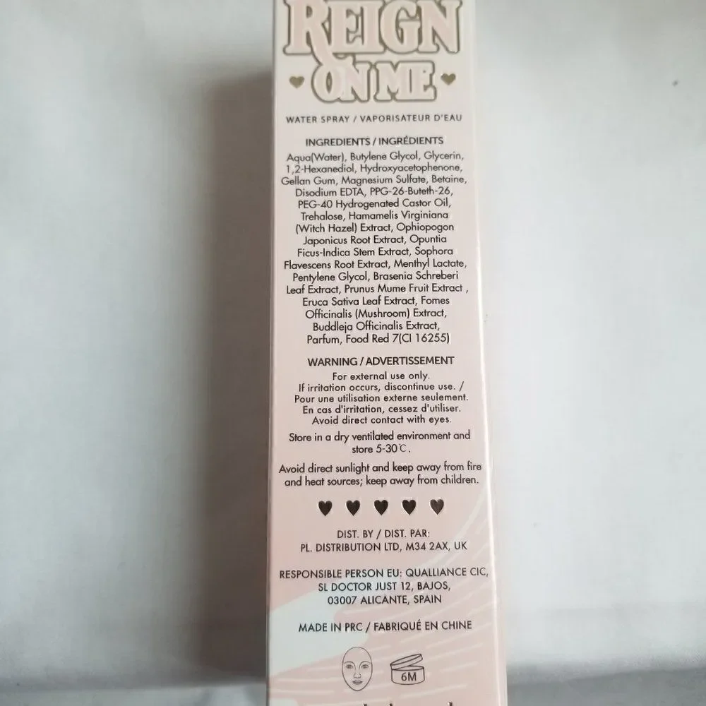P.Louise Reign On Me Water Spray Peachy Pisces